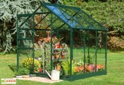 Halls Serre De Jardin En Aluminium Et Verre Popular 66 (3,8 M²) 11 Halls Serre De Jardin En Aluminium Et Verre Popular 66 (3,8 M²) -Garanti Jardin Magasin serre jardin aluminium verre popular 66 38m 1