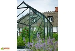 Halls Serre De Jardin En Aluminium Et Verre Popular 66 (3,8 M²) 12 Halls Serre De Jardin En Aluminium Et Verre Popular 66 (3,8 M²) -Garanti Jardin Magasin serre jardin aluminium verre popular 66 38m