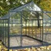 Serre De Jardin En Aluminium Et Verre Trempé 8,88 M² 2 Serre De Jardin En Aluminium Et Verre Trempé 8,88 M² -Garanti Jardin Magasin serre jardin aluminium verre trempe 8m2
