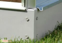 Serre De Jardin En Alu Et Verre Trempé Lams 12,9 M² - Laurus Alu Naturel 11 Serre De Jardin En Alu Et Verre Trempé Lams 12,9 M² - Laurus Alu Naturel -Garanti Jardin Magasin serre jardin aluminium verre trempe laurus lams 13m2 brut 1