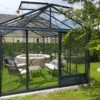 Serre De Jardin En Aluminium Et Verre Trempé Luxia 16,4 M² -Garanti Jardin Magasin serre jardin aluminium verre trempe luxia 164m