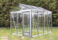 Serre De Jardin En Aluminium Et Verre Trempé Luxia 7,3 M² 9 Serre De Jardin En Aluminium Et Verre Trempé Luxia 7,3 M² -Garanti Jardin Magasin serre jardin aluminium verre trempe luxia 73m