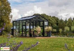 Serre De Jardin En Bois Et Verre Trempé – Myosotis 11 Serre De Jardin En Bois Et Verre Trempé – Myosotis -Garanti Jardin Magasin serre jardin bois verre trempe stali 12m2