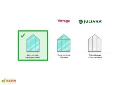Mini Serre De Balcon En Verre Trempé – Juliana Balcony -Garanti Jardin Magasin serre jardin juliana verre trempe grands vitrages 10