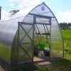 Serre De Jardin En Polycarbonate Et Acier Galvanisé