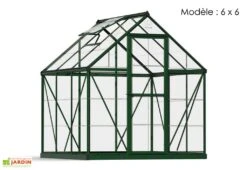 Serre De Jardin Polycarbonate Harmony Palram - Canopia Verte 11 Serre De Jardin Polycarbonate Harmony Palram - Canopia Verte -Garanti Jardin Magasin serre jardin palram canopia harmony green 6x6 1