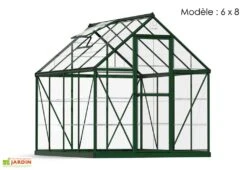 Serre De Jardin Polycarbonate Harmony Palram - Canopia Verte 13 Serre De Jardin Polycarbonate Harmony Palram - Canopia Verte -Garanti Jardin Magasin serre jardin palram canopia harmony green 6x8 1