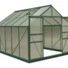 Serre De Jardin Polycarbonate 7,44m² Avec Base + 2 Lucarnes -Garanti Jardin Magasin serre jardin polycarbonate 7m2