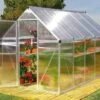 Serre De Jardin Grise Polycarbonate Aluminium 3 X 2 M – Mythos 6x10 -Garanti Jardin Magasin serre jardin polycarbonate aluminium gris mythos palram 3x2m 3