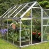 Serre De Jardin Polycarbonate Harmony Palram - Canopia Argent 1 Serre De Jardin Polycarbonate Harmony Palram - Canopia Argent -Garanti Jardin Magasin serre jardin polycarbonate silver palram harmony