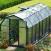 Serre De Jardin Verte Polycarbonate Et PVC – Eco Grow -Garanti Jardin Magasin serre jardin pvc vert polycarbonate palram rion ecogrow 6x14 1