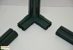 Serre De Jardin Polycarbonate Et PVC 10 M² – Grand Gardener 8x12 -Garanti Jardin Magasin serre jardin pvc vert polycarbonate transparent grand gardener 2