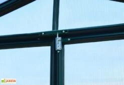 Serre De Jardin Polycarbonate Et PVC 5 X 2,5 M – Hobby Gardener 8x16 -Garanti Jardin Magasin serre jardin rion pvc vert polycarbonate hobby gardener 8x16 2