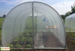 Serre Tunnel Tonneau En Polyéthylène 27 M² - Essentielle 9 X 3 M -Garanti Jardin Magasin serre jardin tunnel essentielle tonneau 1 3
