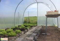 Serre Tunnel Tonneau Polyéthylène 13,5 M² - Essentielle 4,5 X 3 M -Garanti Jardin Magasin serre jardin tunnel essentielle tonneau 2
