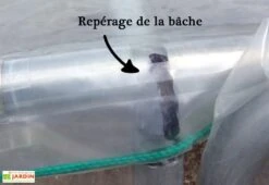 Serre Tunnel Tonneau Polyéthylène 13,5 M² - Essentielle 4,5 X 3 M -Garanti Jardin Magasin serre jardin tunnel essentielle tonneau 6