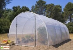 Bâche De Pignon Arrière Pour Serre De Jardin Tunnel Richel 3x3 Pied Droit -Garanti Jardin Magasin serre jardin tunnel richel 3x3m pied droit 1porte 1