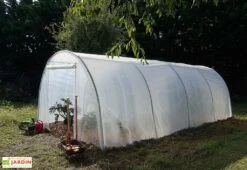 Serre De Jardin Tunnel Richel En Polyéthylène 2 X 180 µ - 2 Portes Zippées (18 M²) 7 Serre De Jardin Tunnel Richel En Polyéthylène 2 X 180 µ - 2 Portes Zippées (18 M²) -Garanti Jardin Magasin serre jardin tunnel richel polyethylene