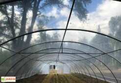 Serre Tunnel En Acier Et Polyéthylène Normandie – Largeur 6,50 M -Garanti Jardin Magasin serre tunnel acier polyethylene normandie largeur 650m 1