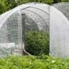 Serre Tunnel Tonneau En Polyéthylène 12 M² - Jardinière 4 X 3 M