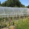 Serre Tunnel Tonneau En Polyéthylène 39 M² - Mini 10,5 X 3,7 M -Garanti Jardin Magasin serre tunnel mini tonneau polyethylene 10 5m