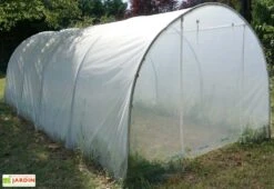 Serre De Jardin Tunnel Richel En Polyéthylène 2 X 180 µ - 2 Portes Zippées (18 M²) 9 Serre De Jardin Tunnel Richel En Polyéthylène 2 X 180 µ - 2 Portes Zippées (18 M²) -Garanti Jardin Magasin serre tunnel richel