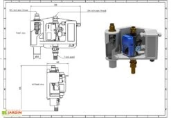 Kit Cuve Récupération D'Eau Enterrée Maison Et Jardin U1.1 -Garanti Jardin Magasin u1.1 kit cuve recuperation pluie maison jardin