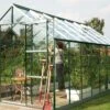 Serre De Jardin En Verre Trempé Lams 11,3 M² - Laurus Vert 2 Serre De Jardin En Verre Trempé Lams 11,3 M² - Laurus Vert -Garanti Jardin Magasin uranus 11500 laque vert