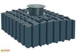 Cuve Récupérateur D'Eau Enterrée Plate GFT 4200 L -Garanti Jardin Magasin vuce plate enterre gft2